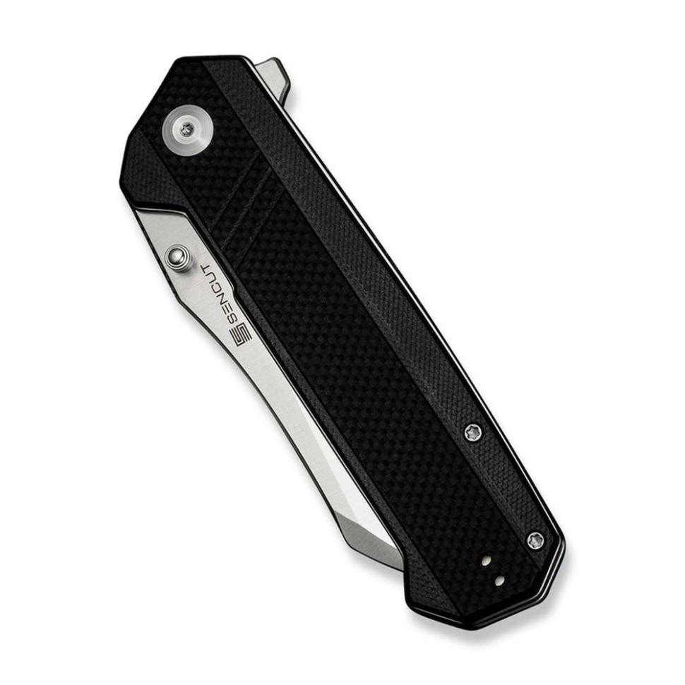 Туристичний ніж кишеньковий складаний Sencut Draxor S24035-1 Black (54667) - фото 4 Туристичний ніж кишеньковий складаний Sencut Draxor S24035-1 Black (54667) - фото 4