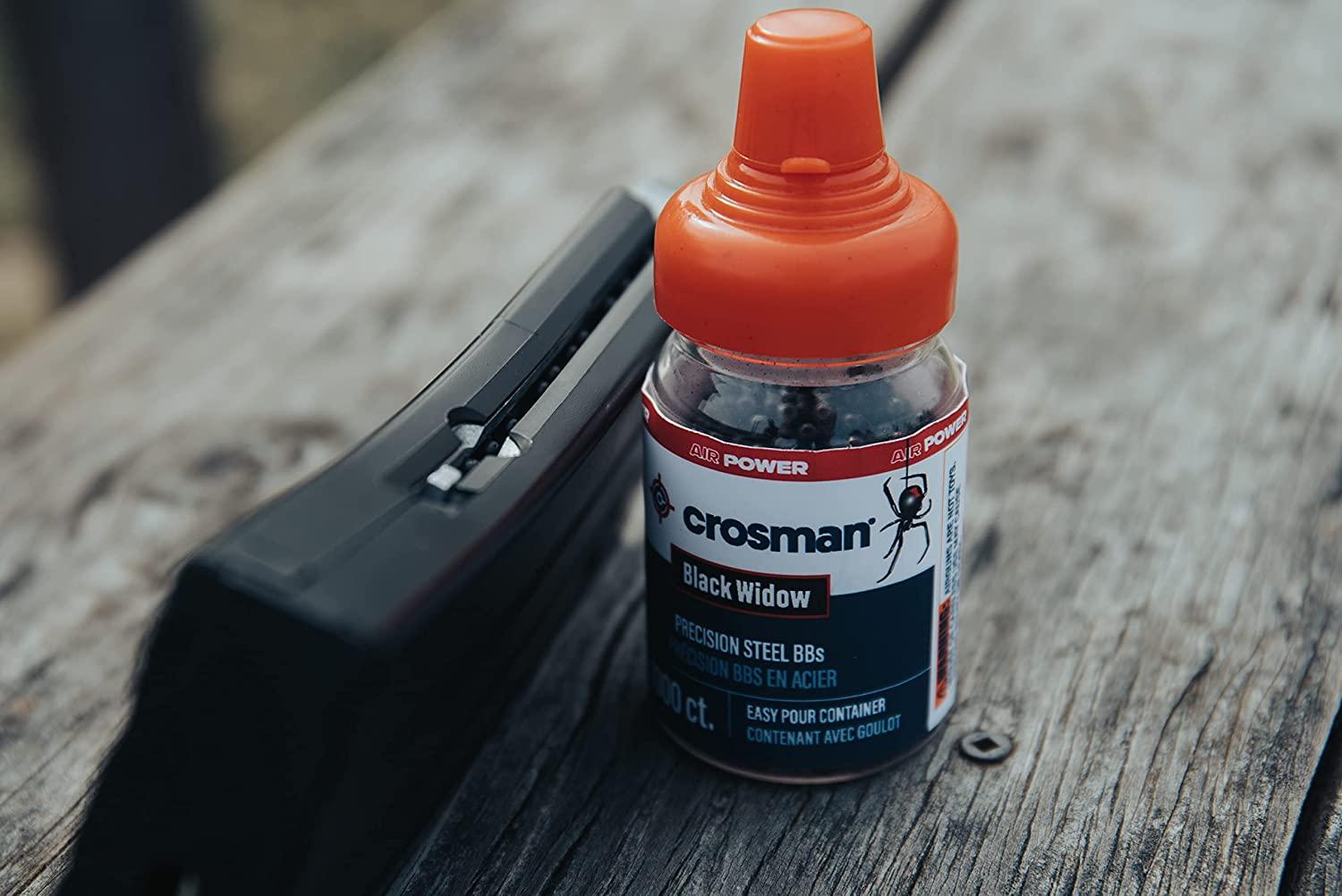 Кульки для пневматичної зброї Crosman Black Widow калібр 177 мм 1000 шт. (27615062) - фото 5 Кульки для пневматичної зброї Crosman Black Widow калібр 177 мм 1000 шт. (27615062) - фото 5