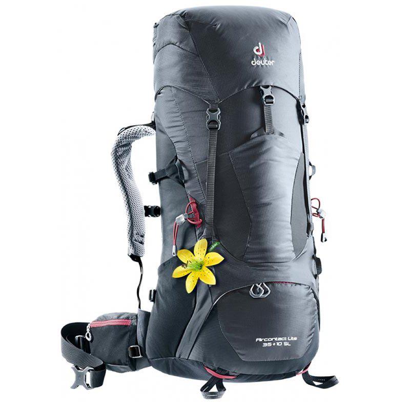 Рюкзак туристический Deuter Aircontact Lite 30+5 л Graphite/Black (43400184701)