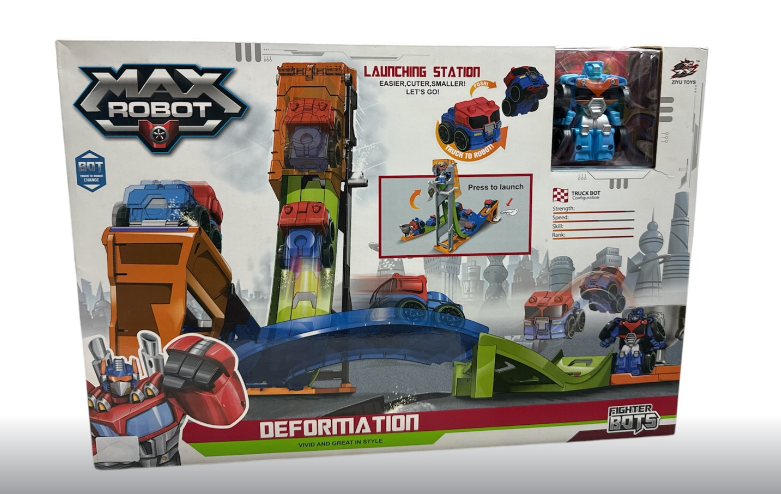 Автотрек-робот трансформер дитячий Max Robot (1345917531) - фото 2