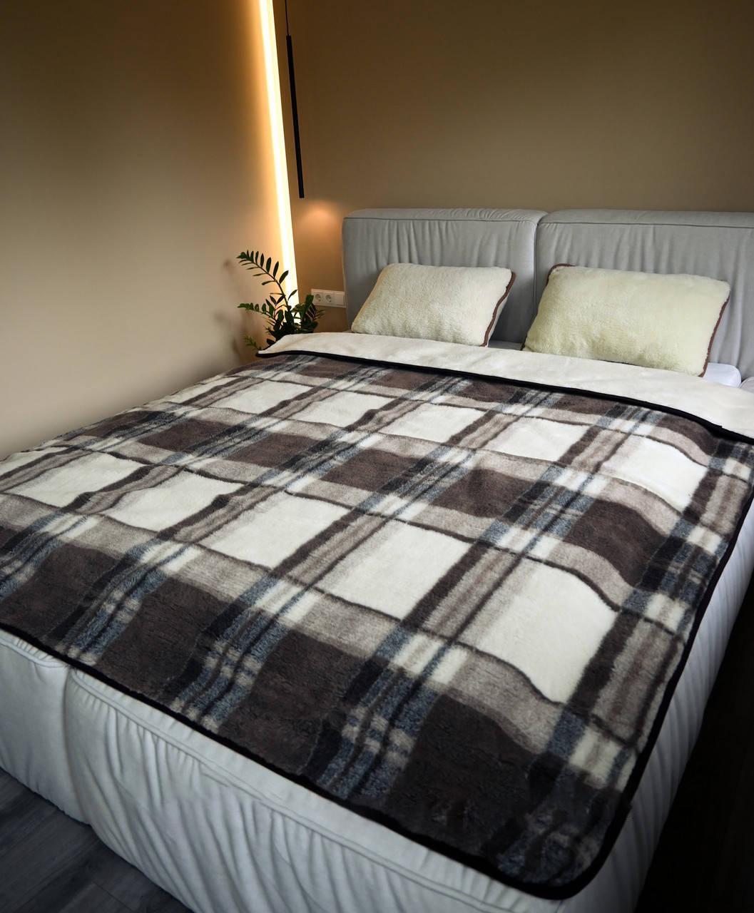 Плед из овечьей шерсти 180х200 см (2499571949) - фото 2 Плед из овечьей шерсти 180х200 см (2499571949) - фото 2