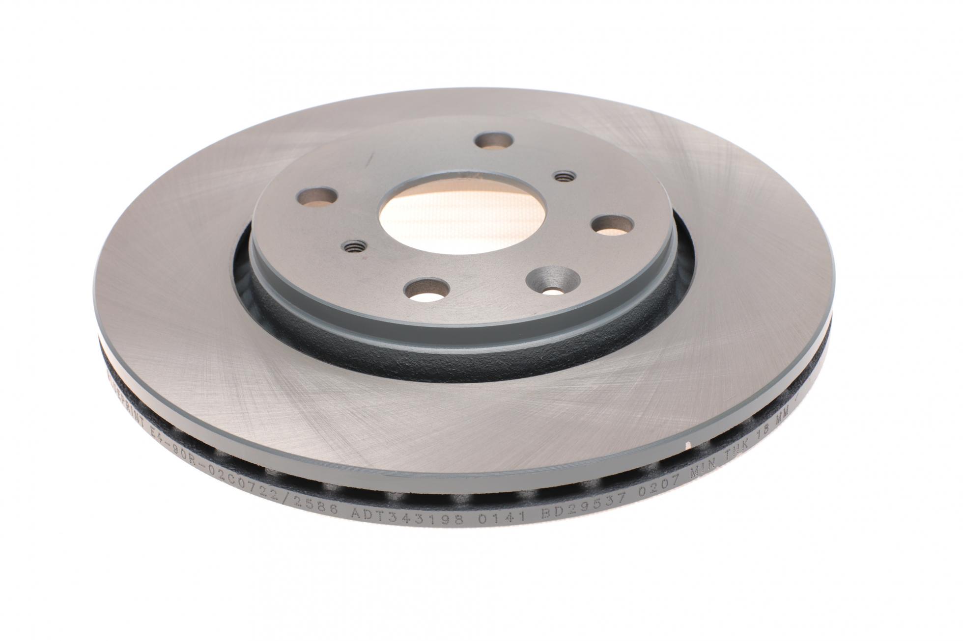 Тормозной диск передний TEXTAR для Citroen C1/Peugeot 107/Toyota Aygo 05-PRO 247x20 мм (92141903)