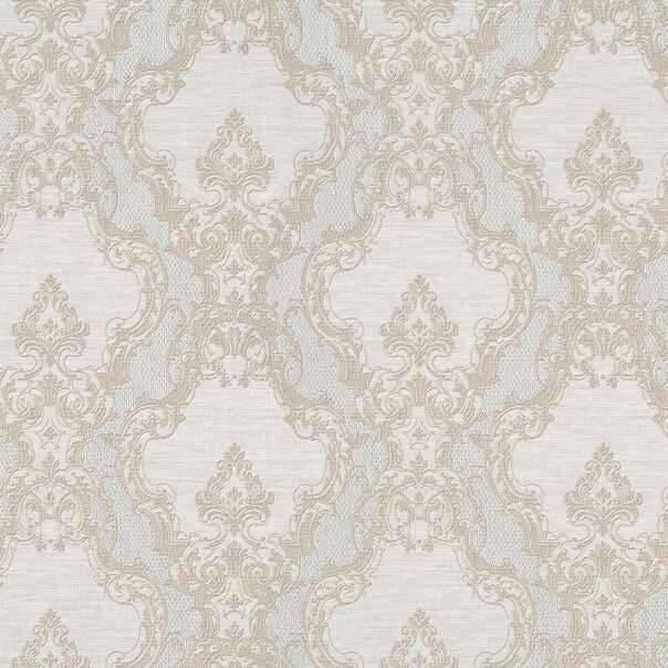 Обои виниловые Grandeco Fabrica Дамаск на флизелиновой основе 1 м Золотой (43311 A)