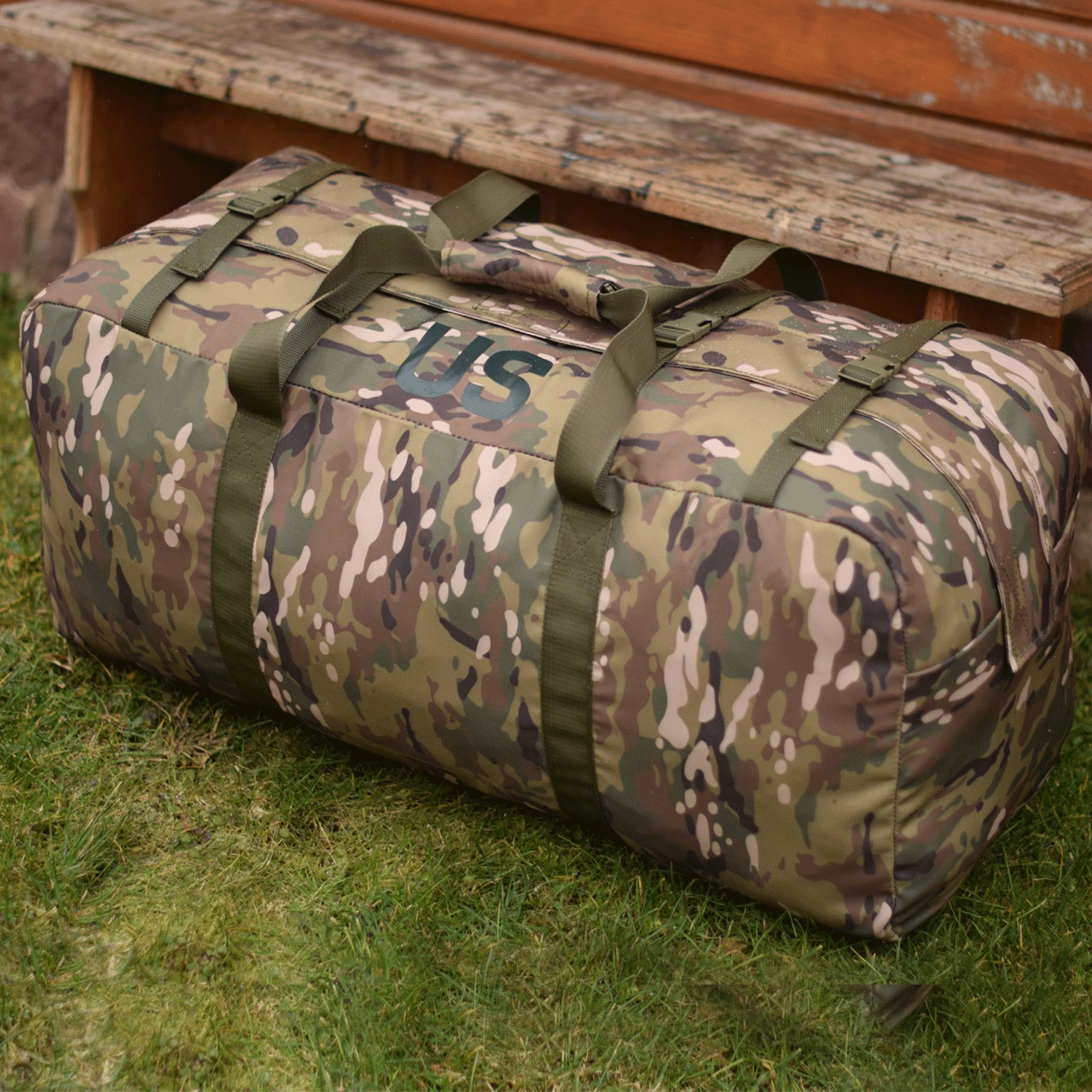 Баул военный US NATO 120 л Мультикам (00036) - фото 3 Баул военный US NATO 120 л Мультикам (00036) - фото 3