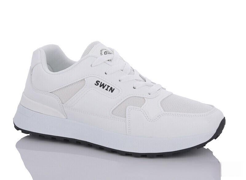 Кроссовки мужские SWIN 1090-8 текстиль р. 46 Белый (1098.8-9)