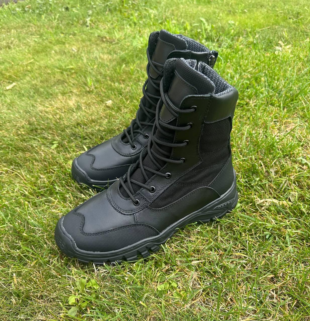 Берцы 7T1 осень-зима р. 48 Черный (150920294) - фото 5