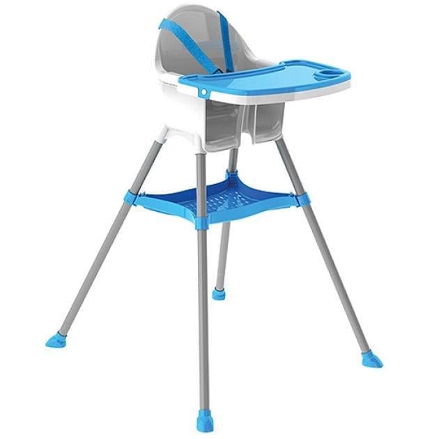 Стульчик для кормления Doloni со столиком Голубой