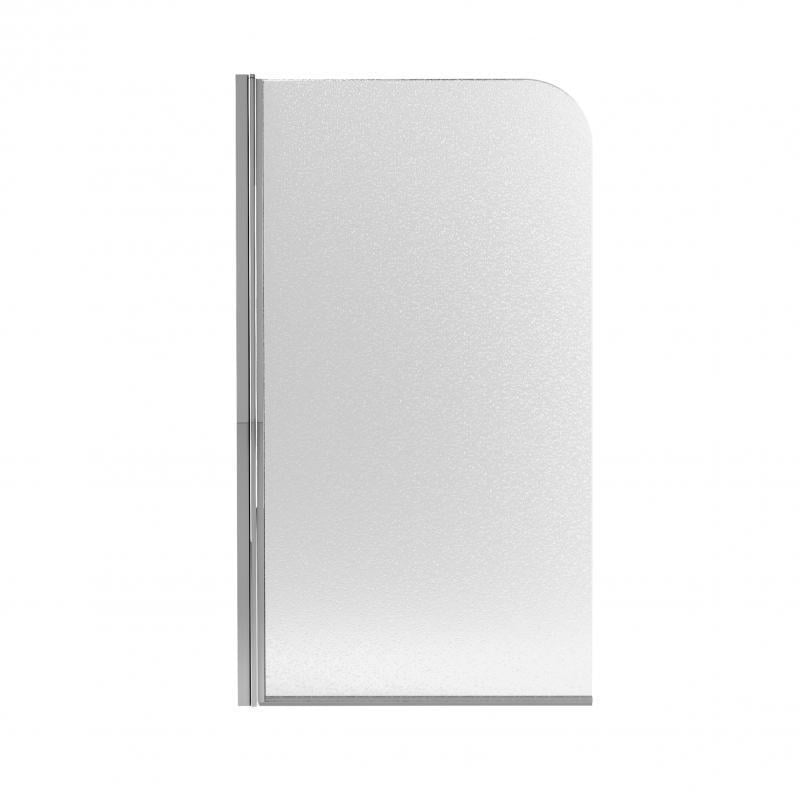 Штора на ванну Qtap Standard CRM407513APL стекло Pear 6 мм 75х140 см левая (SD00039718)