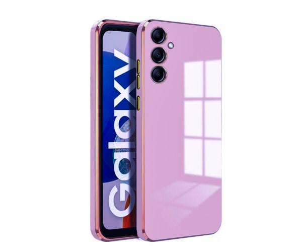 Чехол накладка Silicone Adds 6D для Samsung Galaxy A16 Фиолетовый