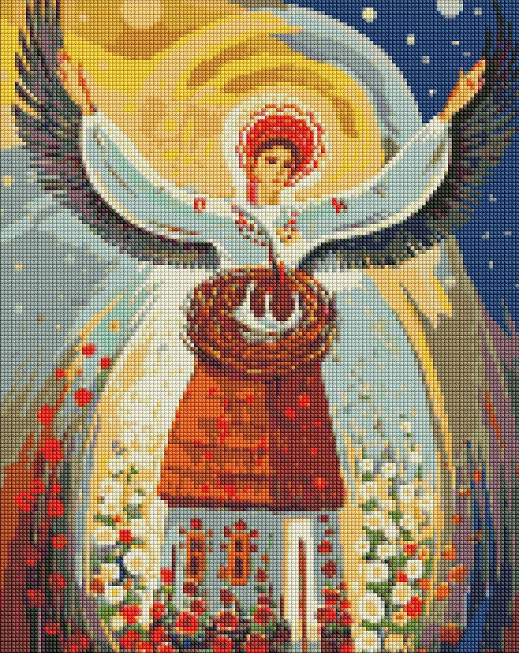 Алмазная мозаика/вышивка Ideyka Берегиня 40х50 см (AMO 7416)