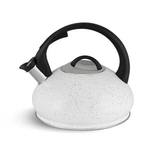 Чайник со свистком Edenberg EB-8812 с мраморным покрытием и турбо индукционным капсульным дном 3 л (EB-8812-2) - фото 2