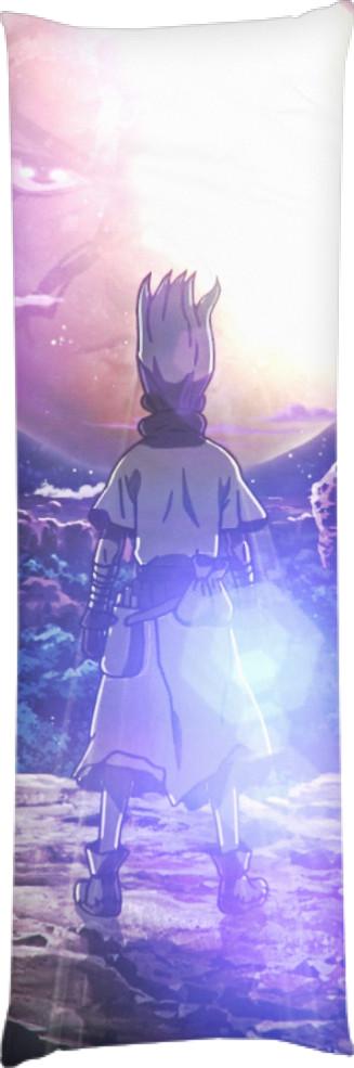 Подушка дакімакура Dr. Stone 5 50х150 см (13534022)