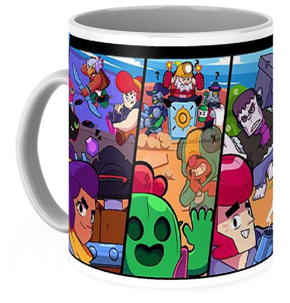 Чашка GeekLand Бравл Старс Битва звезд (БС 02.16)