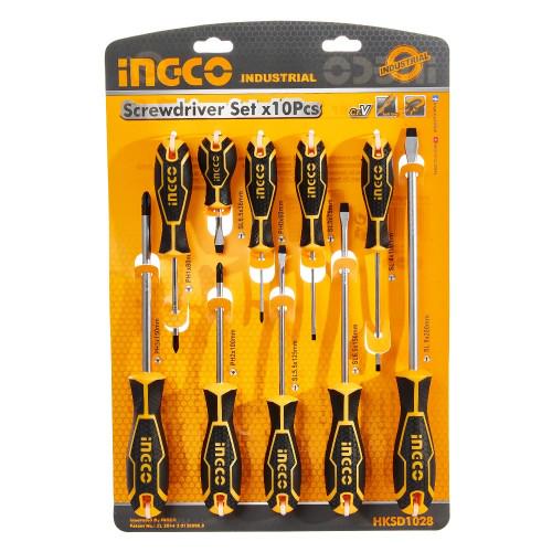 Отвертки Ingco Industrial 10 шт. (13567603)