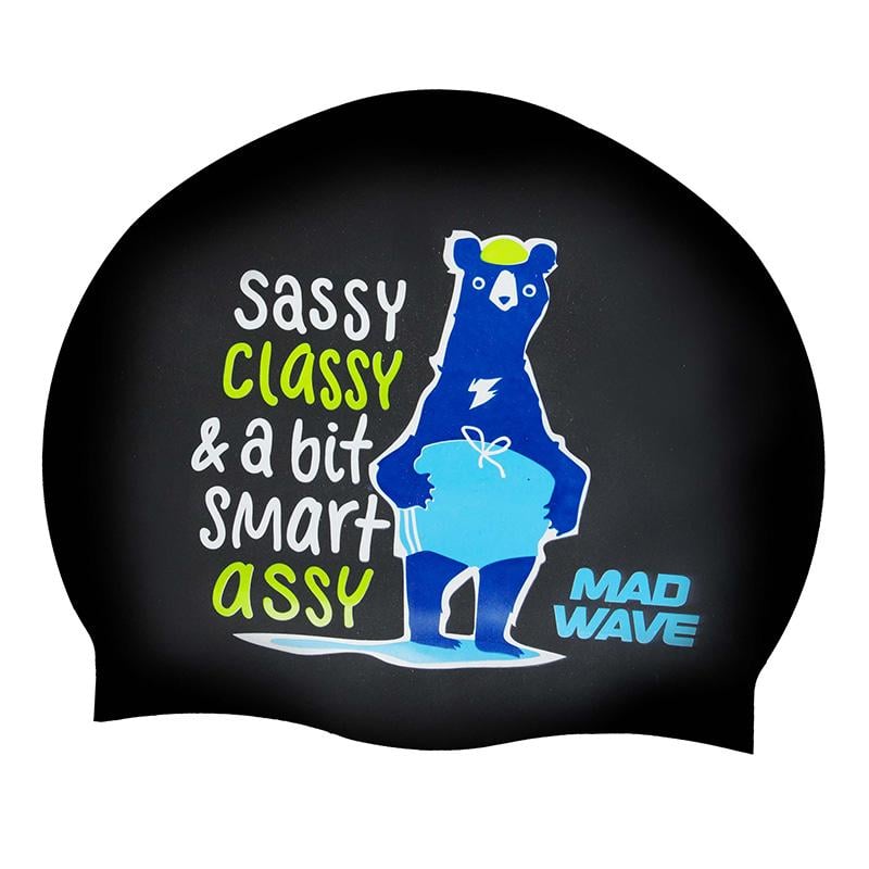 Шапочка для плавания Mad Wave юниорская Junior Smart Assy M057002 Черный (60444266) Шапочка для плавания Mad Wave юниорская Junior Smart Assy M057002 Черный (60444266)