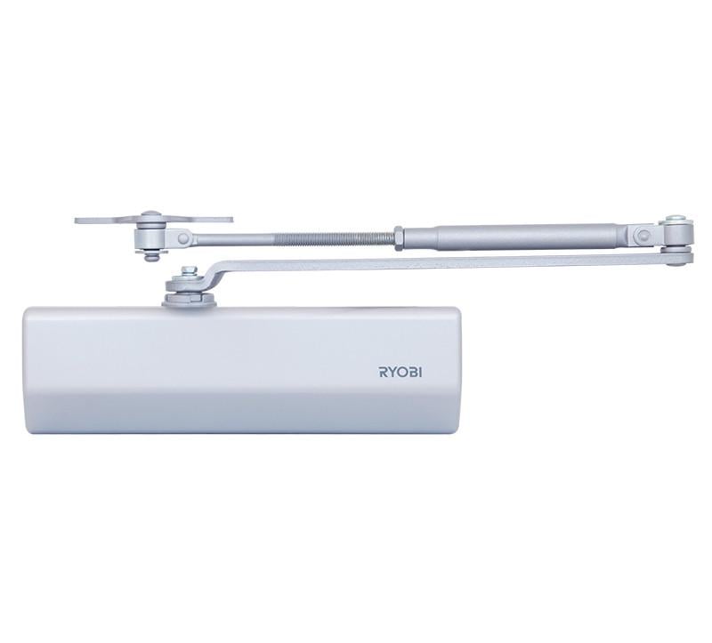 Доводчик дверной накладной RYOBI D-1554 UNIV_ARM до 80 кг Серебристый (1705827416)