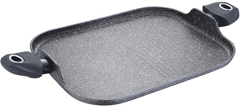 Гриль-панель Bergner Orion 35,5х28 см индукционная с антипригарным покрытием (BG-8523-MBG)