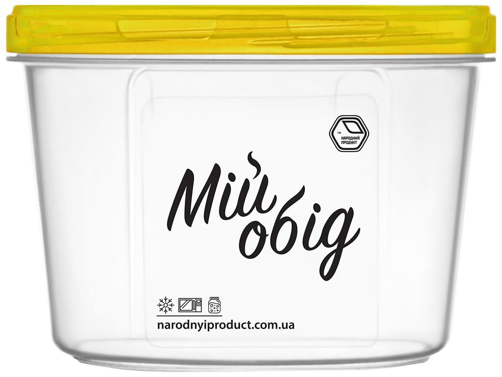 Емкость 500 мл Желтый (MNS-68zh)