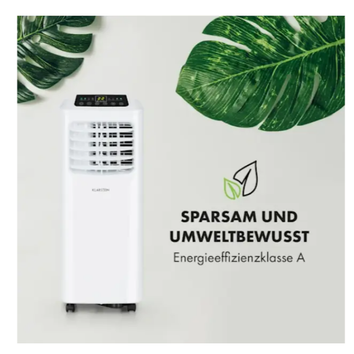 Кондиционер мобильный KLARSTEIN Pure Blizzard Smart 9k 9000 БТЭ/2,6 кВт дистанционное управление (10035807) - фото 7 Кондиционер мобильный KLARSTEIN Pure Blizzard Smart 9k 9000 БТЭ/2,6 кВт дистанционное управление (10035807) - фото 7