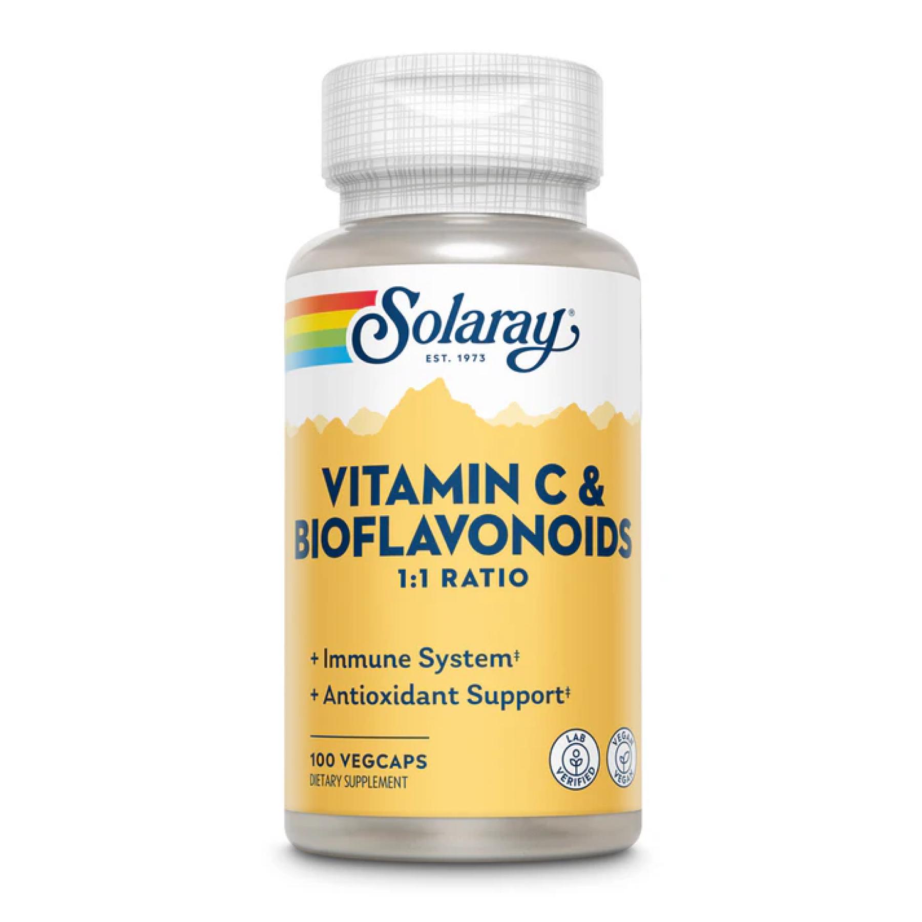 Витамин C & Bioflavonoids 1:1 500 mg 100 vcaps (2023-10-3153)