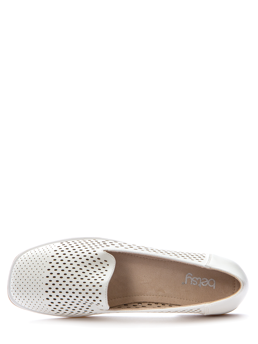 Мокасини жіночі Betsy екошкіра р. 37 Білий (917024/03-03) - фото 5