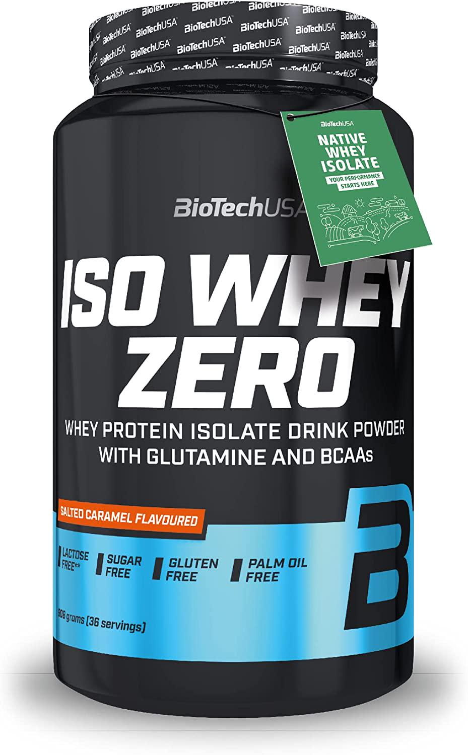 Изолят IsoWhey Zero Salted caramel 908 g