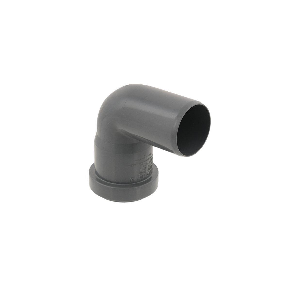 Колено канализационное внутреннее Ostendorf HT Safe 40x87° (25194413)