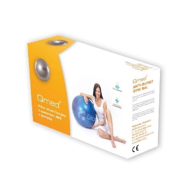 Фитбол Qmed ABS Gym Ball 85 см Серый - фото 2 Фитбол Qmed ABS Gym Ball 85 см Серый - фото 2