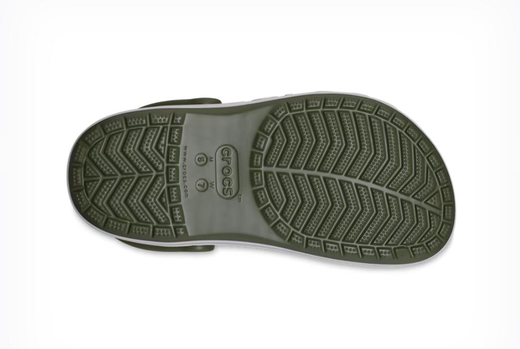 Сабо Crocs Bayaband Clog M8W10 р. 41 26,5 см Army Green Cobblestone (205089) - фото 6