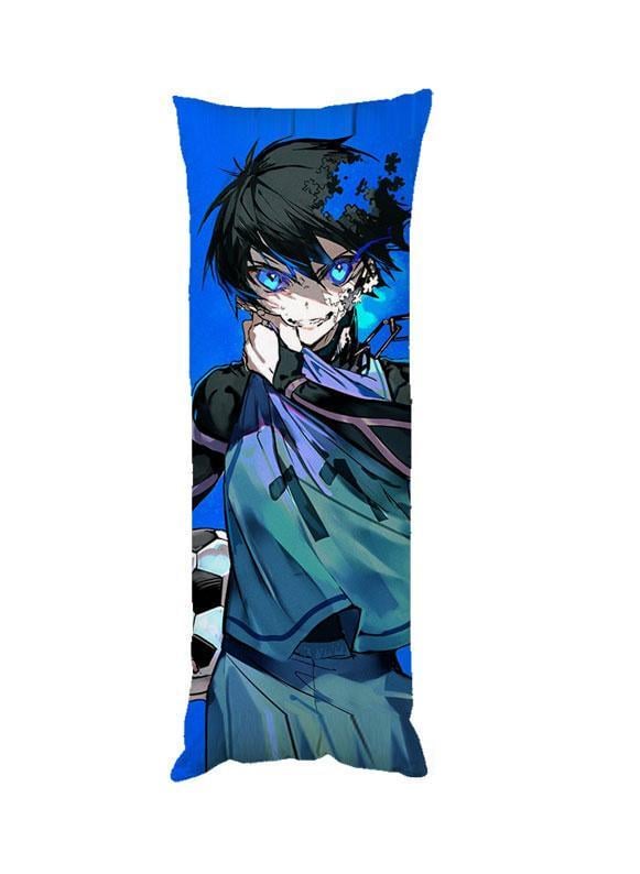 Подушка дакимакура Синяя Тюрьма Йоичи Исаги декоративная ростовая для обнимания 60x200 см (1699688140)