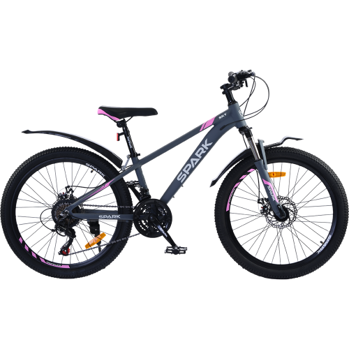 Велосипед Spark SKY колеса 24" алюминиевая рама 12" Графитовый (000239186)