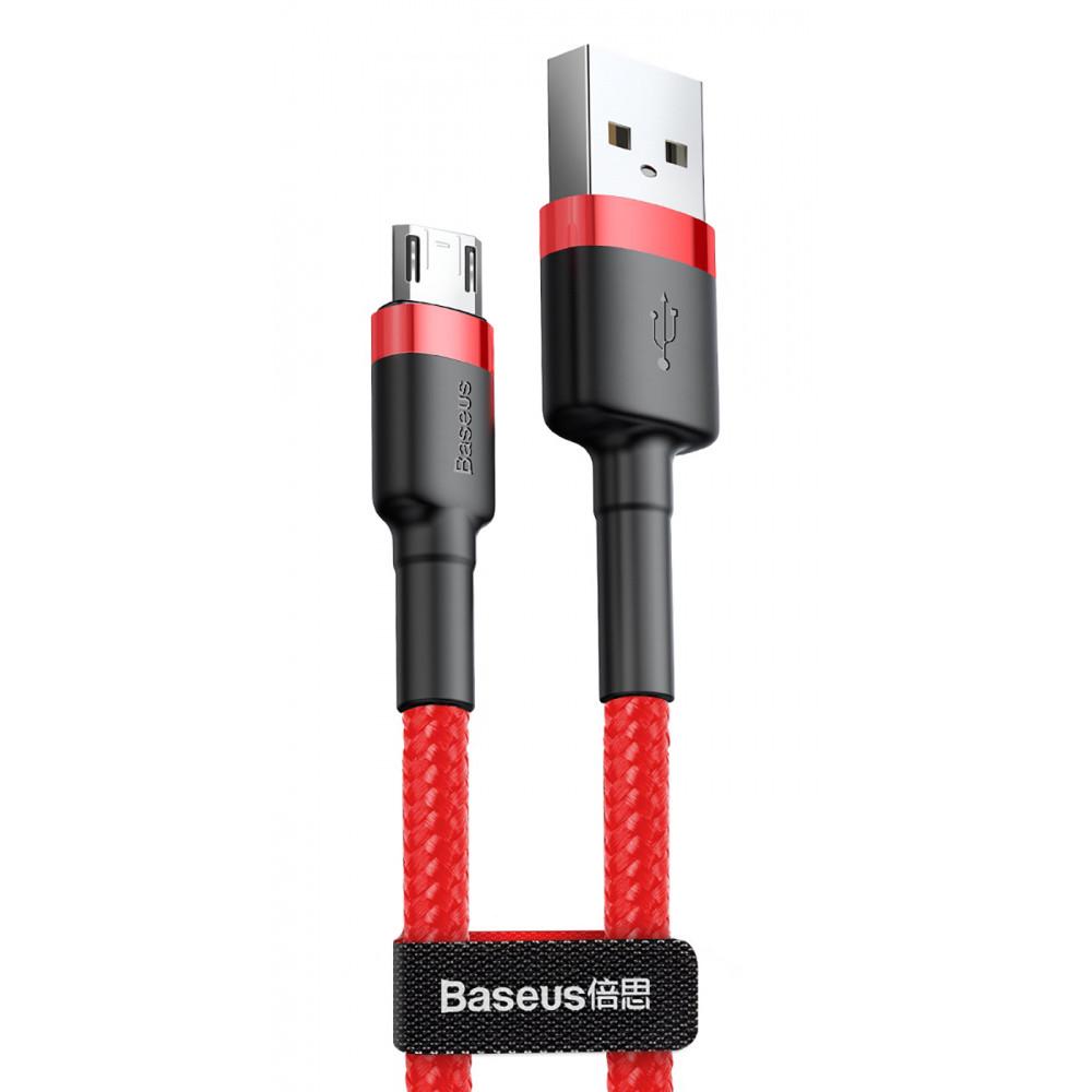 Кабель дата Baseus Cafule MicroUSB 2,4A CAMKLF-B 1 м Red (00000034278_3)