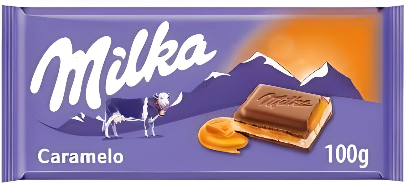 Купить Шоколад Milka Карамель Daim, 1шт оптом в Украине | Leader Coffee