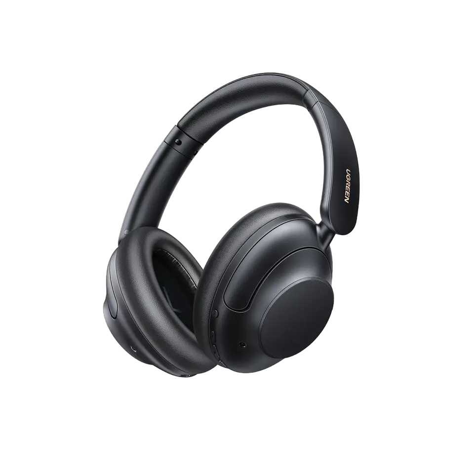 Наушники UGREEN HP202 HiTune Max5 Hybrid Active Noise 43dB Cancelling Headphones LDAC HiRes 90 часов Черный (25255)