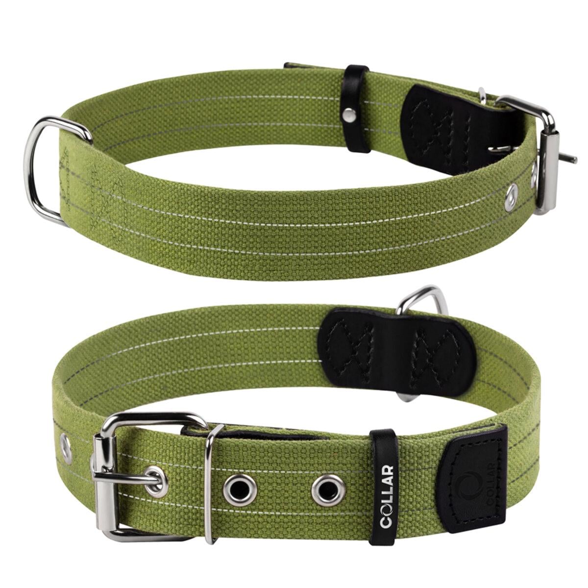 Ошейник для собак Collar Брезент 25 мм/41-53 см (0240)