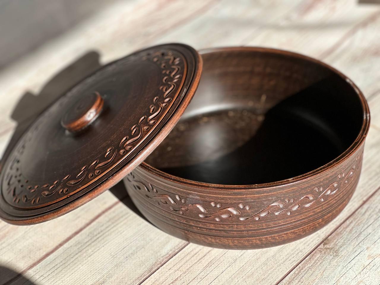 Жаровня з червоної глини 2,5 л (2059463091)