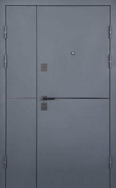 Входная дверь Abwehr Solid 76 1200х2050 мм улица Grey