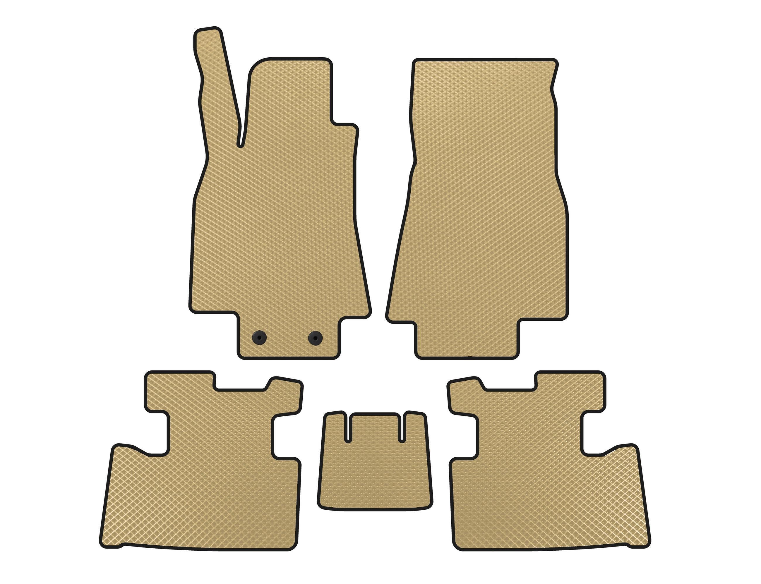 Коврики EVA Digital Designs для Mercedes A-сlass W169 2004-2012 гг. Бежевый (138853)