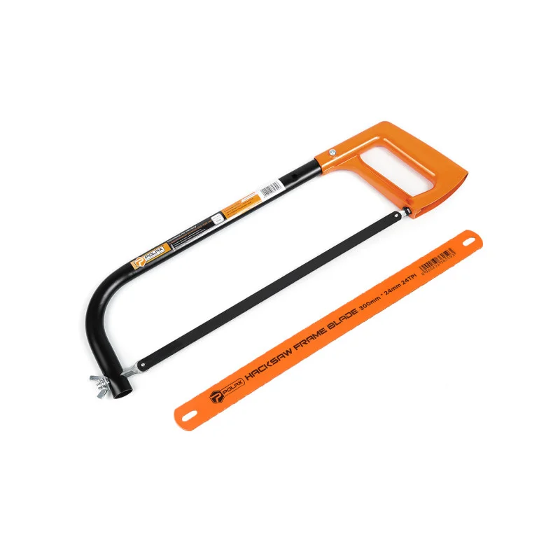 Ножовка по металлу Polax 250-300 мм и полотно (335-69)