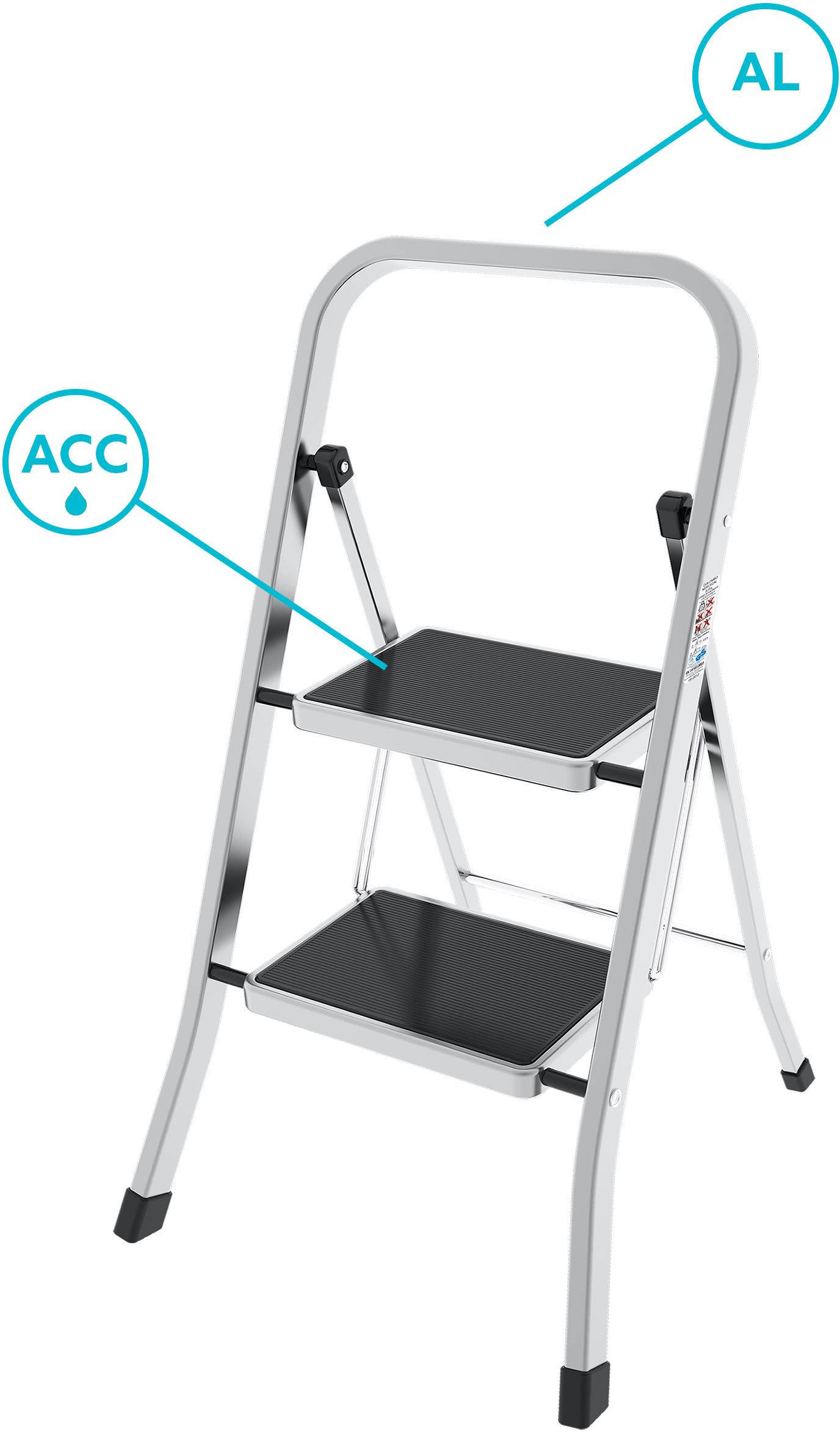 Драбина Colombo Factotum Alu 2 щаблі - фото 3 Драбина Colombo Factotum Alu 2 щаблі - фото 3