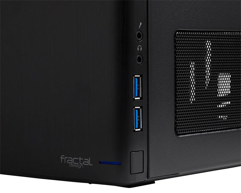 Корпус для компьютера Fractal Design Node 304 HTPC no PSU (FD-CA-NODE-304-BL) - фото 2