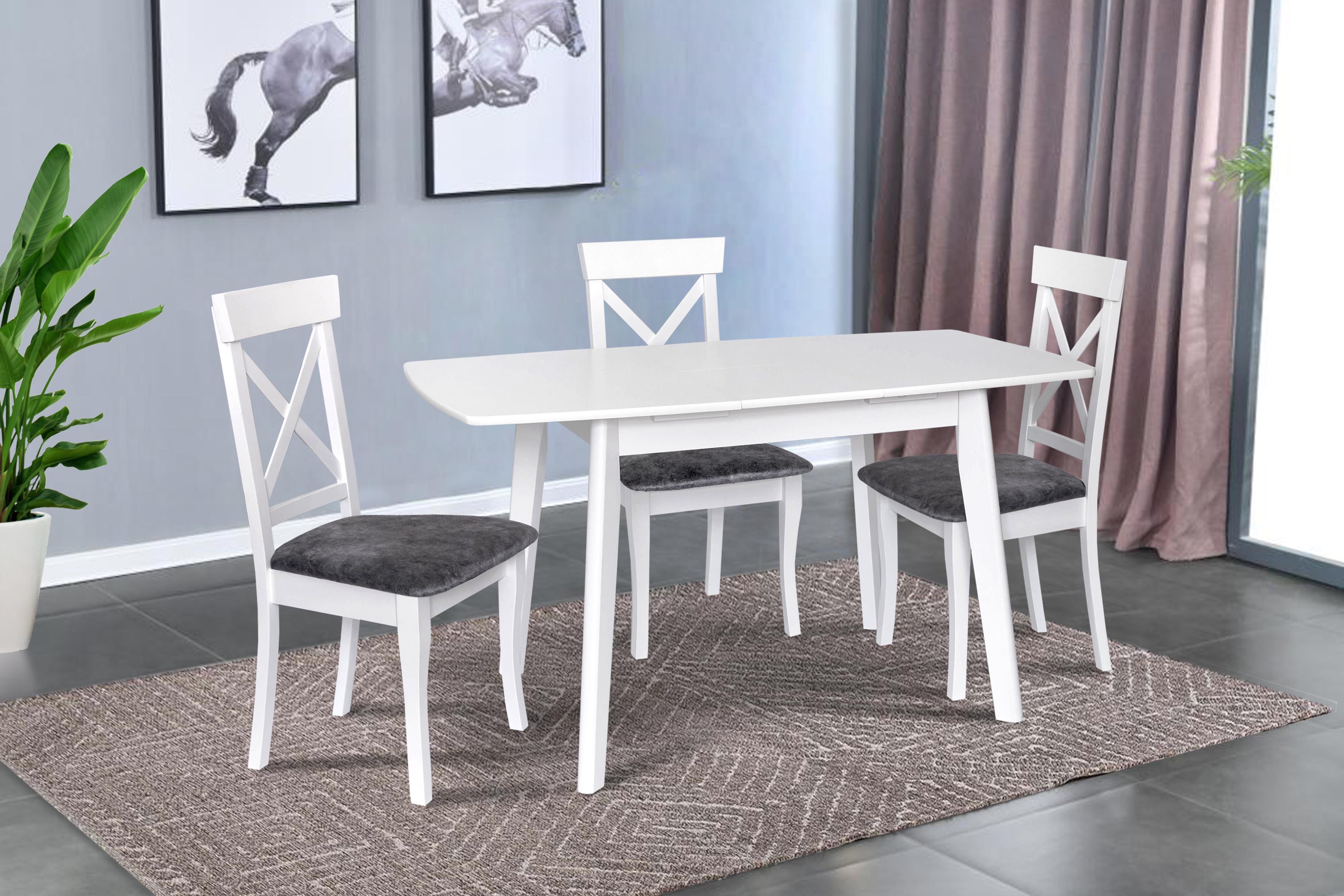 Обеденный стол Ультра Джаз 1090/1390х740х760 мм Белый (GAА0044111) - фото 7