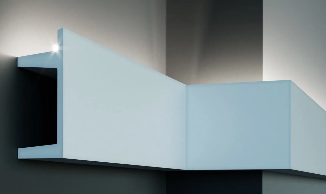 Молдинг полиуретановый Tesori KF 722 серия F жесткий 2000 мм (2328460557)