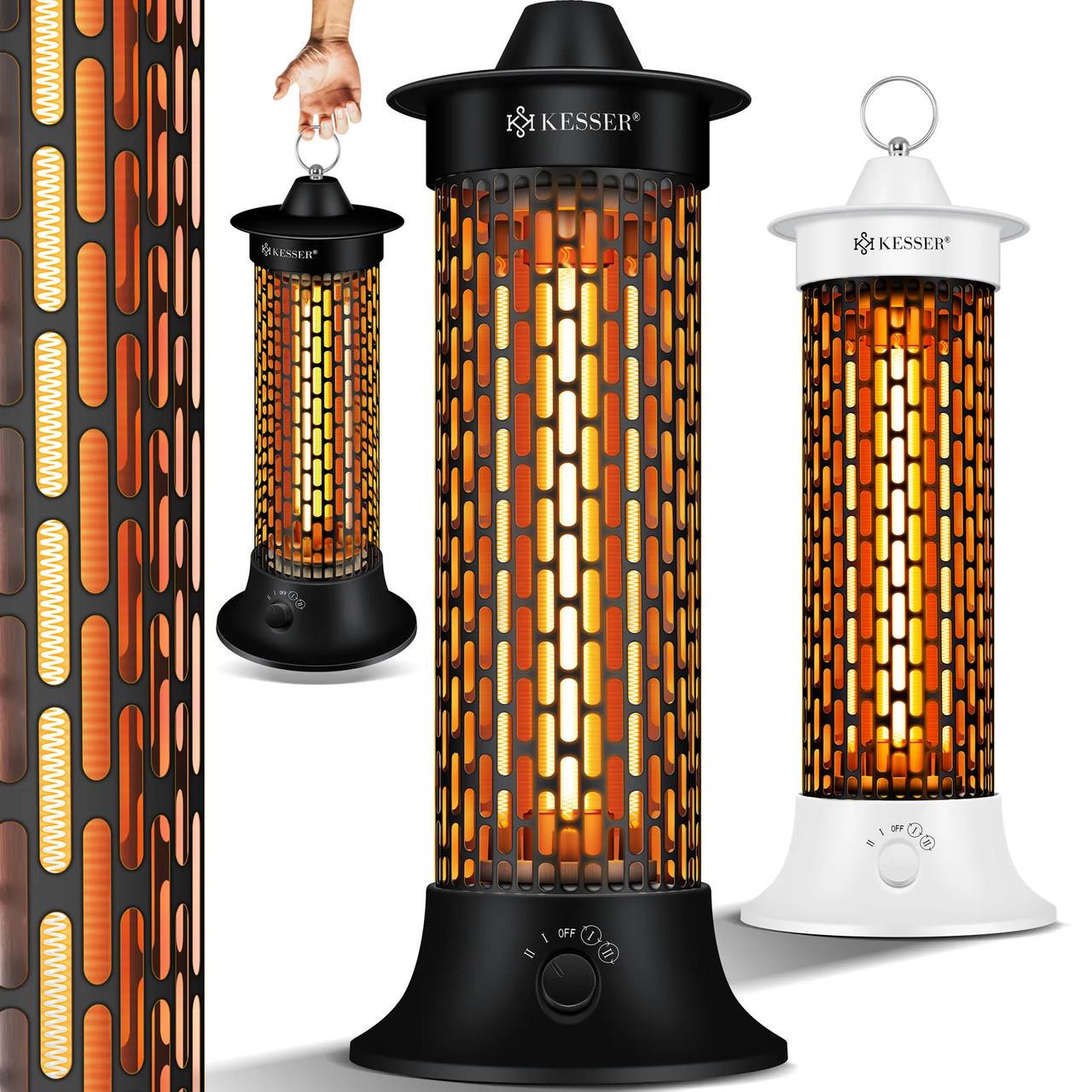 Инфракрасный обогреватель KESSER 1200 Вт IP55 Белый (14232we) - фото 8 Инфракрасный обогреватель KESSER 1200 Вт IP55 Белый (14232we) - фото 8