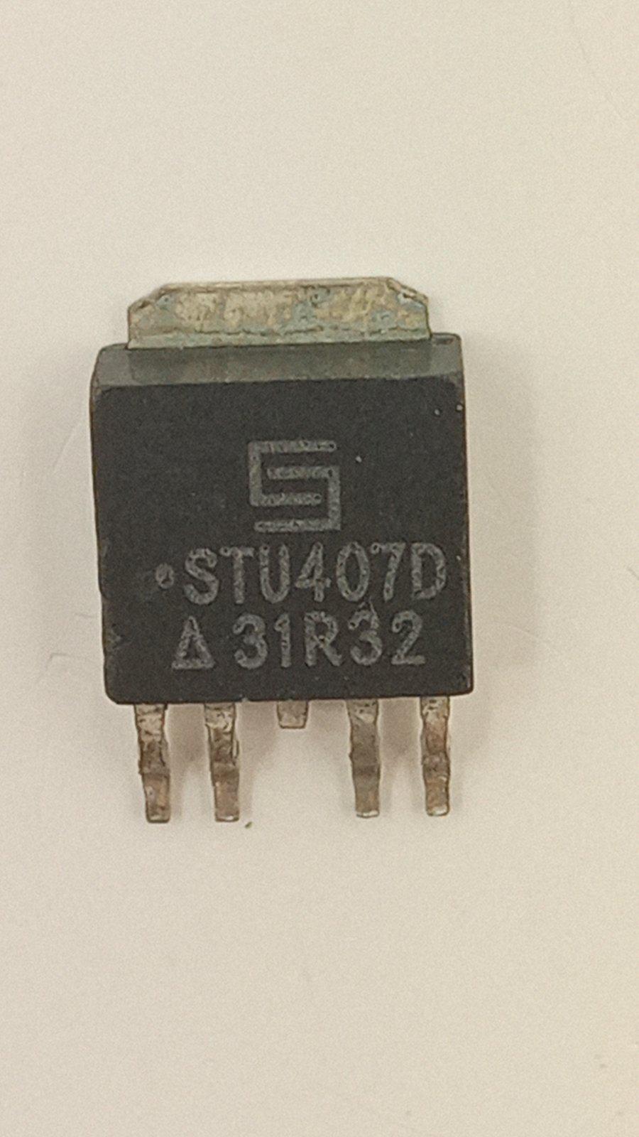 Транзистор STU407D P/N-MOS 40V -12/16A 11W TO-252-4 (03762)