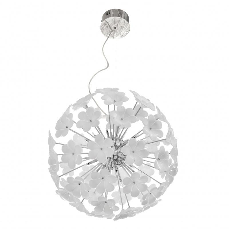 Люстра подвесная галогенная Brille BL-104S/24 G4 флористика