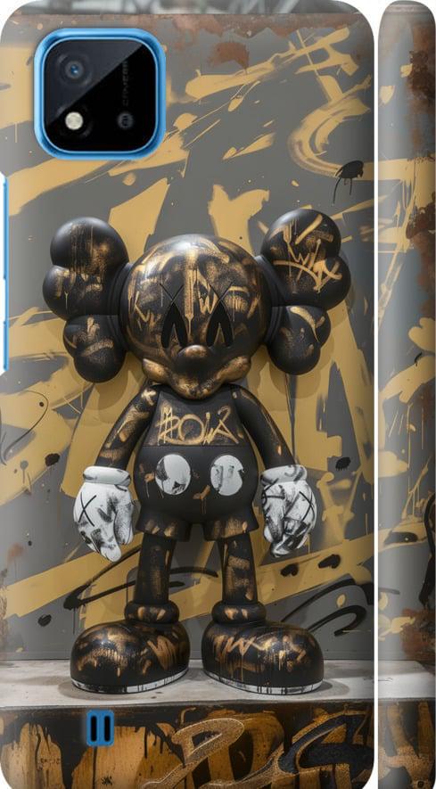 Чехол на Realme C20A Bronze kaws (6097m-2416-42517)