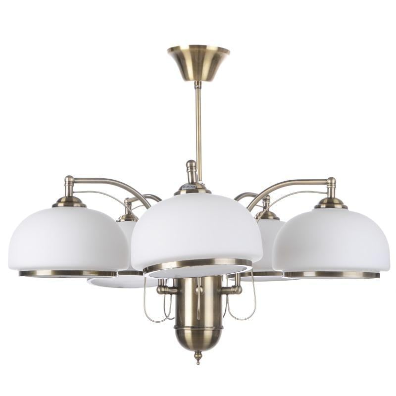 Люстра подвесная Brille LK-191S/5 E27 AB