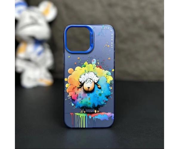 Чохол - накладка So Cool Print для iPhone 13 / 14 Sheep