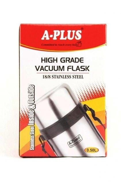 Термос пищевой A-PLUS 1662 из нержавеющей стали с чехлом 500 мл (1670965067) - фото 5